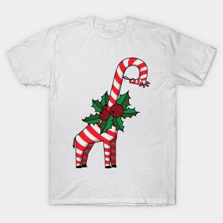 Merry Giraffe Candy T-Shirt